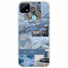 Aesthetic Blue Realme C21Y / Realme C25Y Flexible TPU (Διάφανη Σιλικόνη)