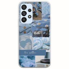 Aesthetic Blue Samsung Galaxy A53 5G Flexible TPU (Διάφανη Σιλικόνη)