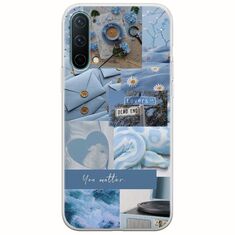 Aesthetic Blue OnePlus Nord CE 5G Flexible TPU (Διάφανη Σιλικόνη)