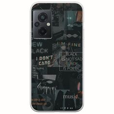 Aesthetic Black Xiaomi Poco M5 Flexible TPU (Διάφανη Σιλικόνη)