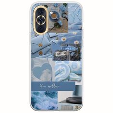 Aesthetic Blue Huawei Nova 10 Flexible TPU (Διάφανη Σιλικόνη)