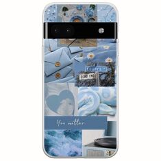 Aesthetic Blue Google Pixel 6a 5G Flexible TPU (Διάφανη Σιλικόνη)