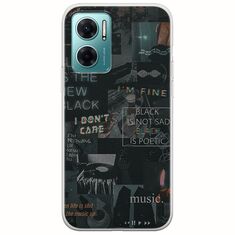 Aesthetic Black Xiaomi Redmi 10 5G Flexible TPU (Διάφανη Σιλικόνη)