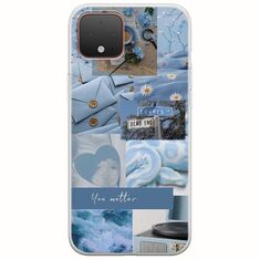 Aesthetic Blue Google Pixel 4 Flexible TPU (Διάφανη Σιλικόνη)