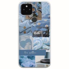 Aesthetic Blue Google Pixel 4a 5G Flexible TPU (Διάφανη Σιλικόνη)
