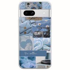 Aesthetic Blue Google Pixel 7a 5G Flexible TPU (Διάφανη Σιλικόνη)