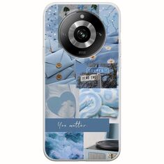 Aesthetic Blue Realme 11 Pro 5G Flexible TPU (Διάφανη Σιλικόνη)