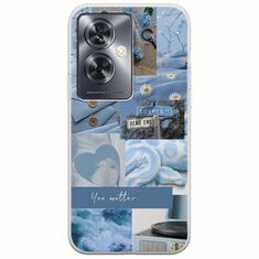 Aesthetic Blue Oppo A79 5G Flexible TPU (Διάφανη Σιλικόνη)