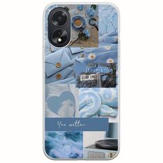 Aesthetic Blue Oppo A18 4G Flexible TPU (Διάφανη Σιλικόνη)