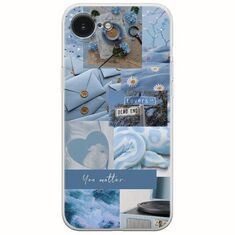 Aesthetic Blue iPhone 16e Flexible TPU (Διάφανη Σιλικόνη)