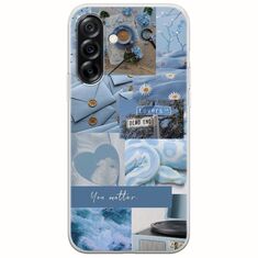Aesthetic Blue Samsung Galaxy A36 5G  Flexible TPU (Διάφανη Σιλικόνη)