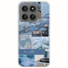 Aesthetic Blue Motorola Edge 60 Pro 5G Flexible TPU (Διάφανη Σιλικόνη)