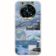 Aesthetic Blue Realme 13 Pro 5G Flexible TPU (Διάφανη Σιλικόνη)