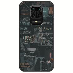 Aesthetic Black Xiaomi Redmi Note 9S / 9 Pro / 9 Pro Max Black TPU (Μαύρη Σιλικόνη)