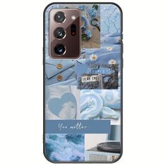 Aesthetic Blue Samsung Galaxy Note 20 Ultra Black TPU (Μαύρη Σιλικόνη)