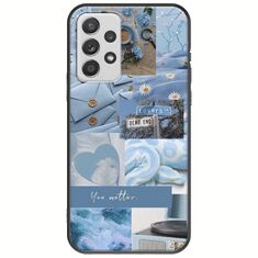 Aesthetic Blue Samsung Galaxy A32 5G Black TPU (Μαύρη Σιλικόνη)