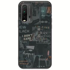Aesthetic Black Xiaomi Redmi 9T Black TPU (Μαύρη Σιλικόνη)