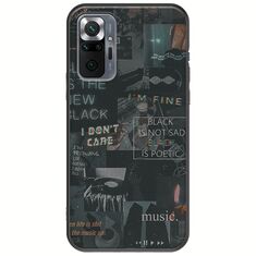 Aesthetic Black Xiaomi Redmi Note 10 Pro / 10 Pro Max Black TPU (Μαύρη Σιλικόνη)