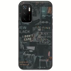 Aesthetic Black Xiaomi Poco M3 Pro 5G Black TPU (Μαύρη Σιλικόνη)