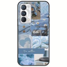 Aesthetic Blue Realme GT Master Edition Black TPU (Μαύρη Σιλικόνη)