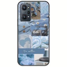 Aesthetic Blue Realme GT Neo 2 5G Black TPU (Μαύρη Σιλικόνη)