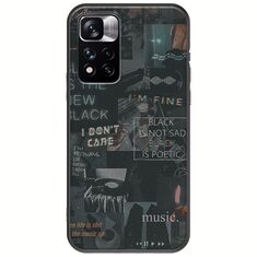Aesthetic Black Xiaomi Redmi Note 11 Pro Plus 5G Black TPU (Μαύρη Σιλικόνη)