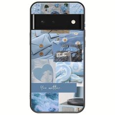 Aesthetic Blue Google Pixel 6 5G Black TPU (Μαύρη Σιλικόνη)