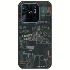 Aesthetic Black Xiaomi Redmi 10C Black TPU (Μαύρη Σιλικόνη)