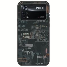 Aesthetic Black Xiaomi Poco X4 Pro 5G Black TPU (Μαύρη Σιλικόνη)
