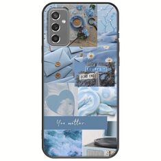 Aesthetic Blue Samsung Galaxy M13 4G Black TPU (Μαύρη Σιλικόνη)