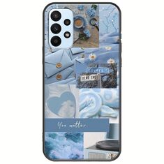Aesthetic Blue Samsung Galaxy A23 5G Black TPU (Μαύρη Σιλικόνη)