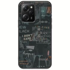 Aesthetic Black Xiaomi Poco X5 Pro 5G Black TPU (Μαύρη Σιλικόνη)