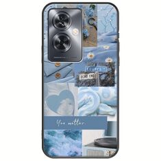 Aesthetic Blue Oppo A79 5G Black TPU (Μαύρη Σιλικόνη)