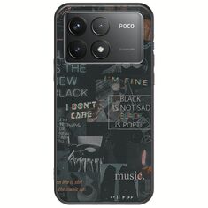 Aesthetic Black Xiaomi Poco F6 Pro 5G Black TPU (Μαύρη Σιλικόνη)