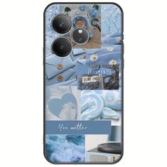 Aesthetic Blue Realme GT 6 5G Black TPU (Μαύρη Σιλικόνη)