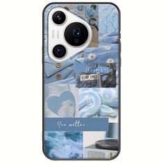 Aesthetic Blue Huawei Pura 70 Pro Black TPU (Μαύρη Σιλικόνη)