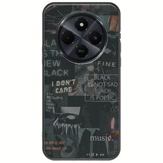 Aesthetic Black Xiaomi Redmi 14C Black TPU (Μαύρη Σιλικόνη)