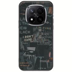 Aesthetic Black Xiaomi Poco X7 5G Black TPU (Μαύρη Σιλικόνη)