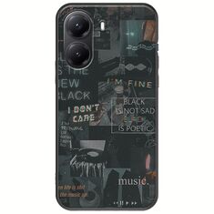 Aesthetic Black Xiaomi Poco X7 Pro 5G Black TPU (Μαύρη Σιλικόνη)
