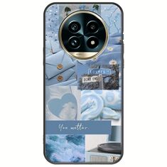 Aesthetic Blue Realme 13 Pro 5G Black TPU (Μαύρη Σιλικόνη)