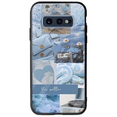 Aesthetic Blue Samsung Galaxy S10e Groove TPU (Tempered Glass και TPU)