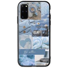 Aesthetic Blue Samsung Galaxy S20 Plus Groove TPU (Tempered Glass και TPU)