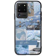Aesthetic Blue Samsung Galaxy S20 Ultra Groove TPU (Tempered Glass και TPU)