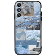 Aesthetic Blue Samsung Galaxy A25 5G Groove TPU (Tempered Glass και TPU)