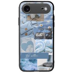 Aesthetic Blue iPhone Air Groove TPU (Tempered Glass και TPU)