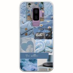 Aesthetic Blue Samsung Galaxy S9 Plus Flexible TPU (Διάφανη Σιλικόνη)