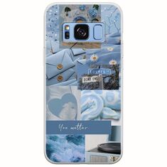 Aesthetic Blue Samsung Galaxy S8 Plus Flexible TPU (Διάφανη Σιλικόνη)