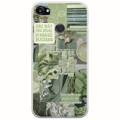 Aesthetic Green Google Pixel 2XL Flexible TPU (Διάφανη Σιλικόνη)