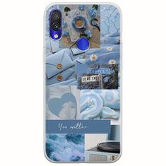 Aesthetic Blue Xiaomi Redmi Note 7 Flexible TPU (Διάφανη Σιλικόνη)