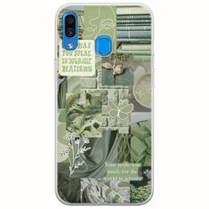 Aesthetic Green Samsung Galaxy A20e Flexible TPU (Διάφανη Σιλικόνη)
